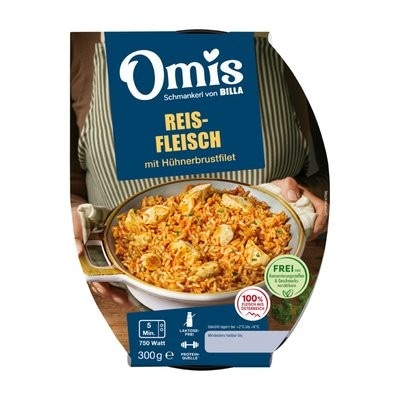 Omis Reisfleisch Huhn 300 g Angebot bei Billa