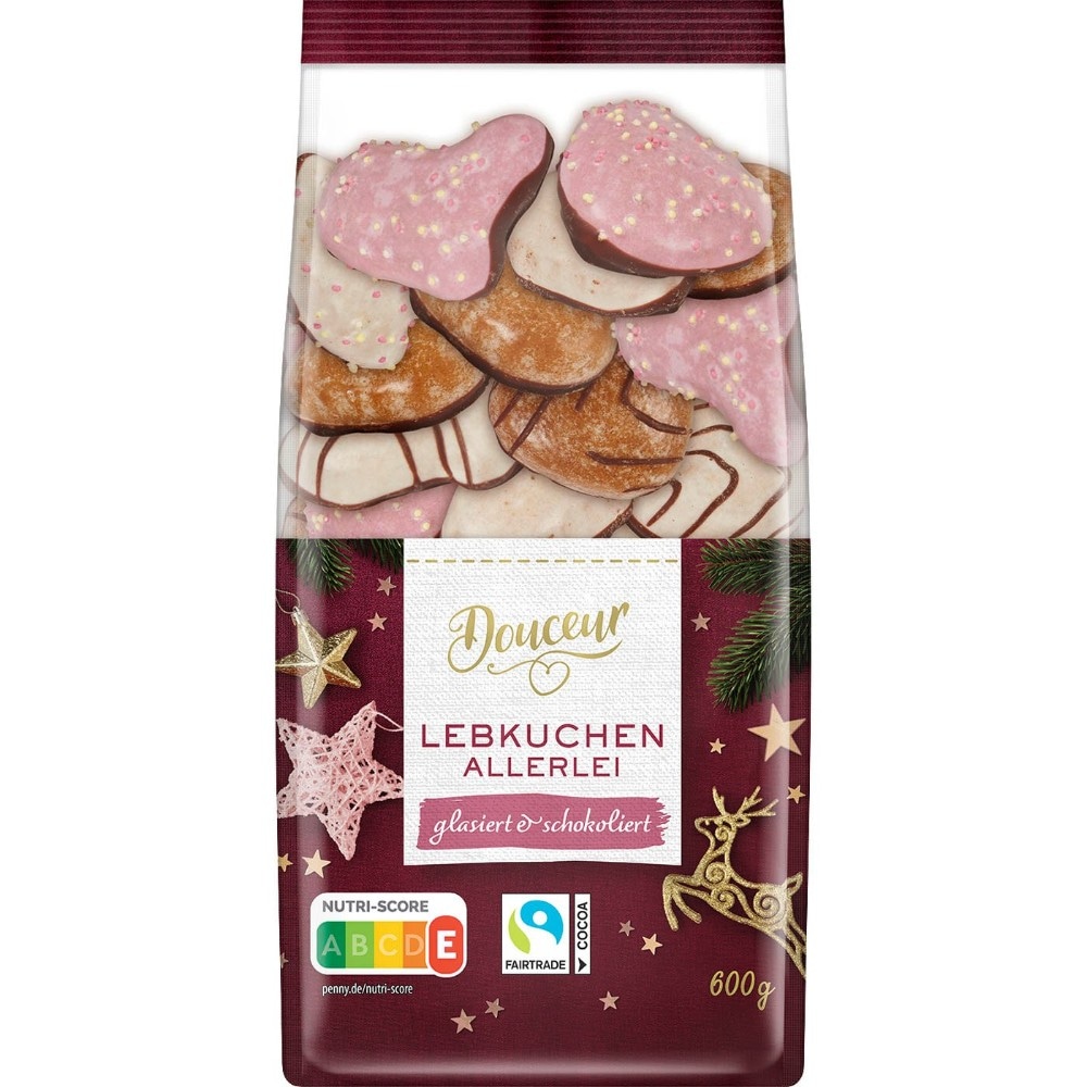 Douceur Lebkuchen Allerlei 500 g-600 g Packung Angebot bei Billa