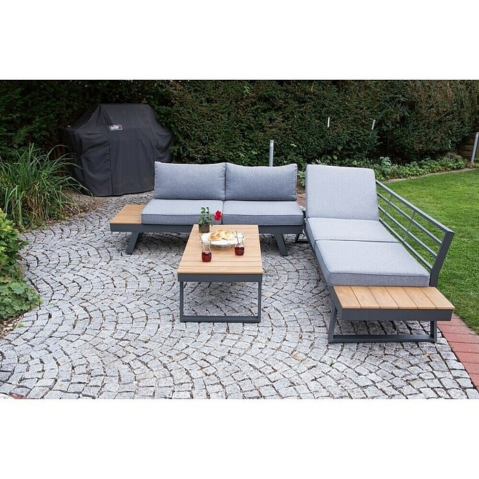 Loungemöbel-Set LIVORNO 3-teilig Angebot bei Bauhaus
