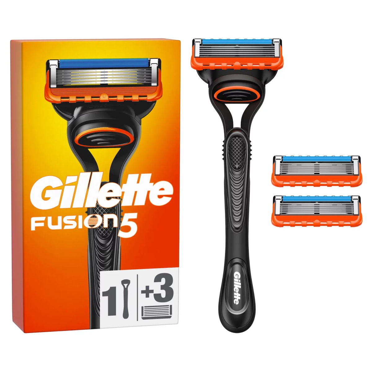 Gillette Fusion5 3er-Packung oder Mach3 Starterpack 3er-Packung oder 6er-Packung Angebot bei Interspar