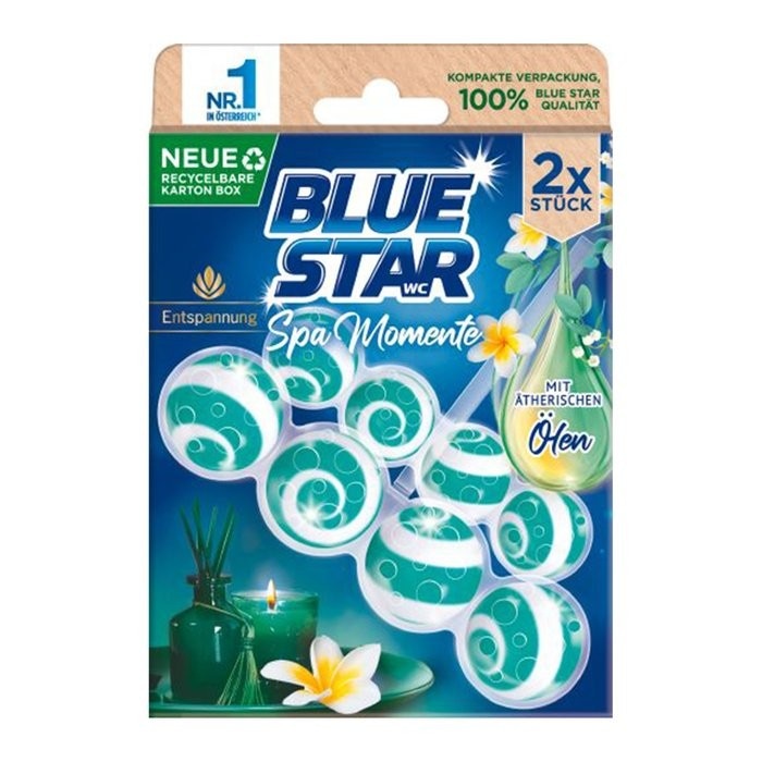 Blue Star WC-Beckensteine 2 Stück Angebot bei Bipa