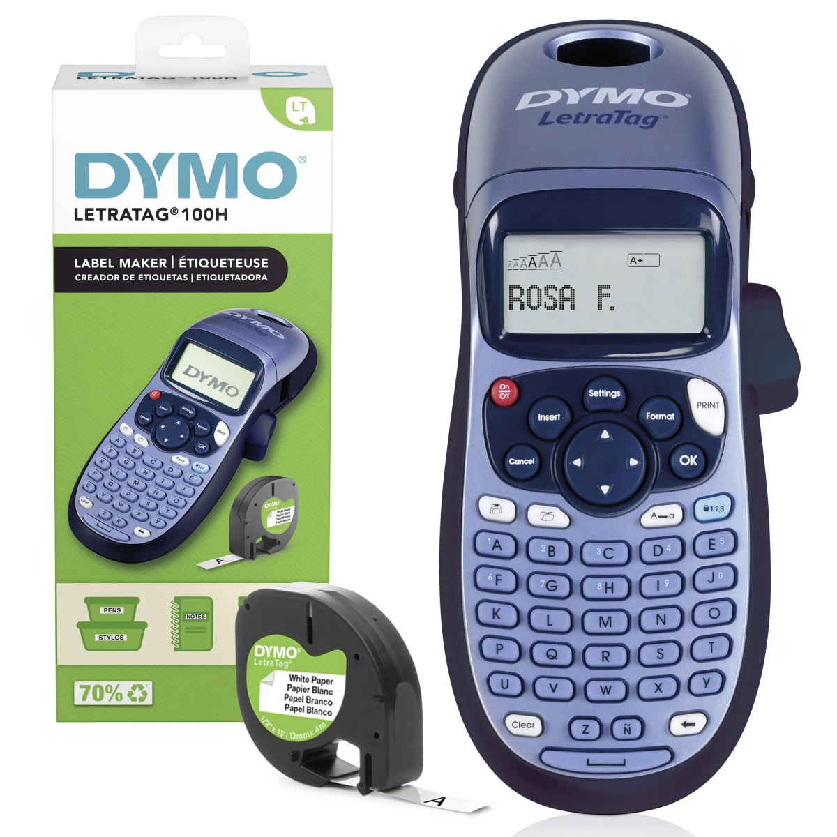 Beschriftungsgerät Letra Tag LT 100H Dymo Angebot bei Müller