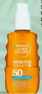Garnier Ambre Solaire Sensitive Expert + Sonnenspray Hydrating UV Water 150 ml Angebot bei Bipa