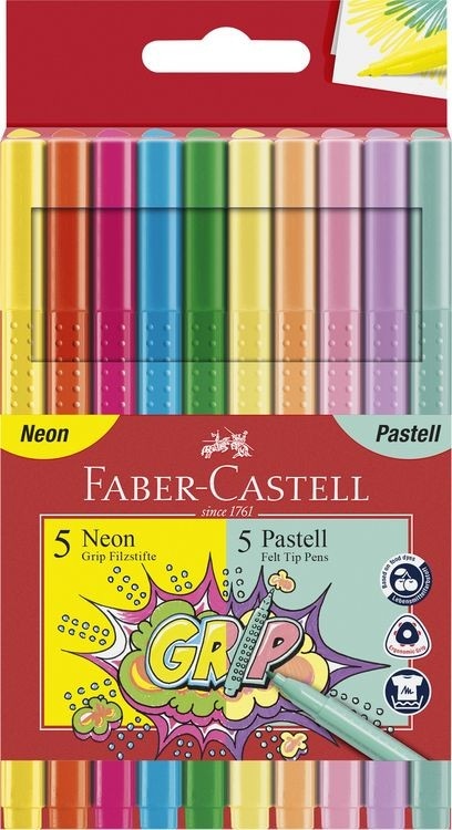 Grip Filzstifte FABER-CASTELL Angebot bei Müller