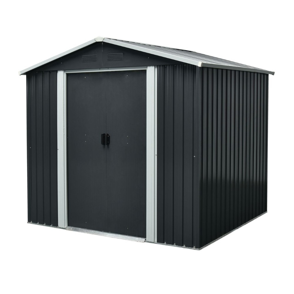 GreenYard Metallgerätehaus SAN MARINO ca. 174x236x190 cm Angebot bei Norma