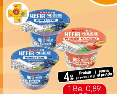 SPAR Kefir Mousse 125 g Angebot bei Spar