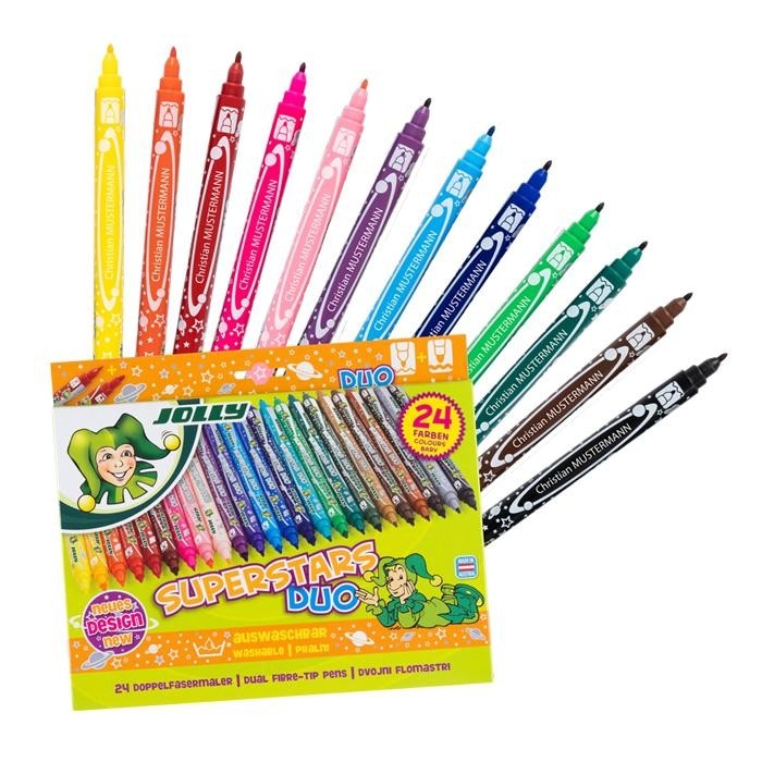 Superstars DUO Fasermaler 24er-Etui Angebot bei Maximarkt