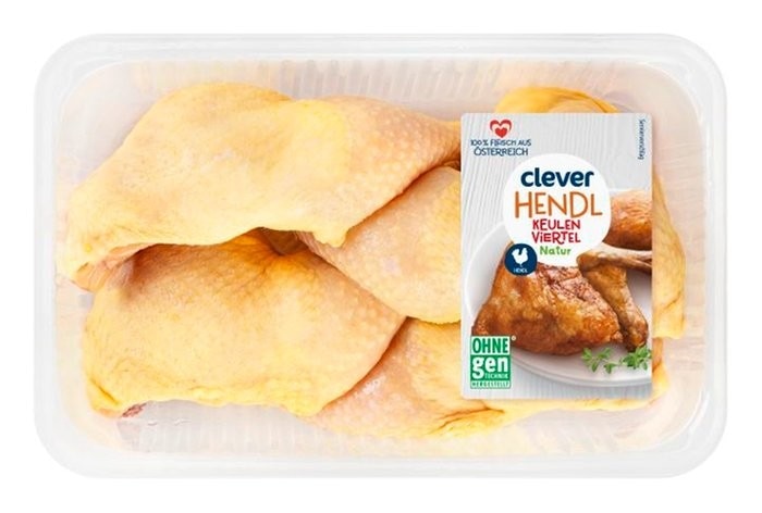 clever Hendlkeulenviertel ca. 2,5 Kilo Angebot bei Billa