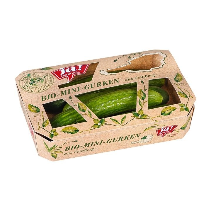 ja! Natürlich Bio Mini Gurken 3 Stück Angebot bei Adeg