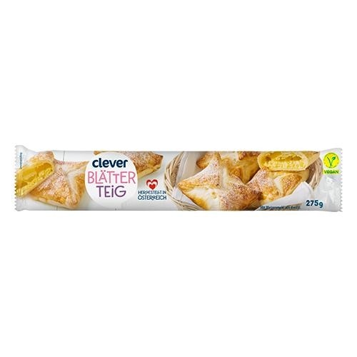 Blätterteig 275 g clever Angebot bei Billa