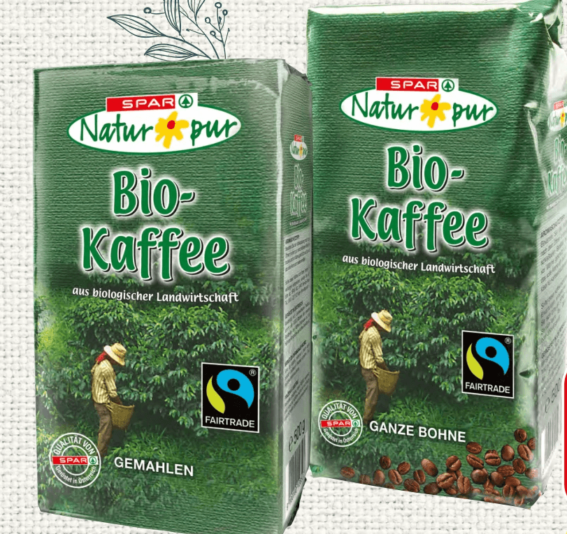 Bio Fair Trade Kaffee 500 g SPAR Natur*pur Angebot bei Maximarkt