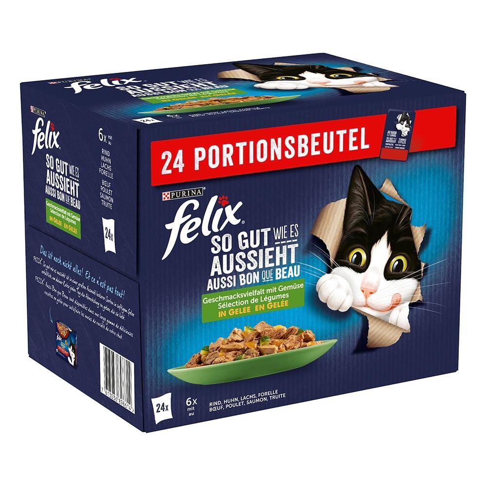 Felix Frischebeutel 24 Stück 2040 g Angebot bei Adeg