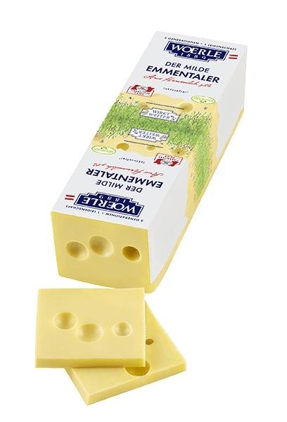 Woerle Emmentaler mild 250 g Angebot bei Spar
