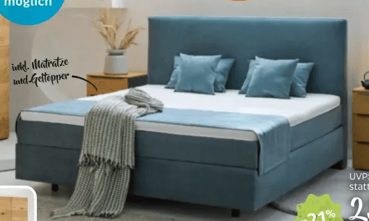 Boxspringbett Lgfl. ca. 180x200cm OUTZLER Angebot bei XXXLutz