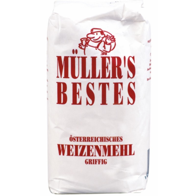 Weizenmehl griffig je 1 kg Müller's Angebot bei Norma