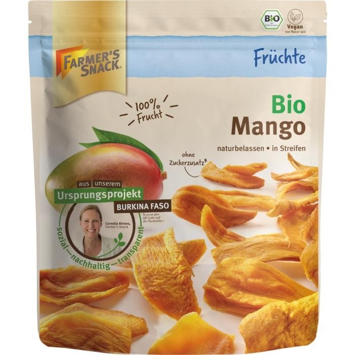 Farmers Snack Mango od. Ananas getrocknet 100 g Angebot bei Billa