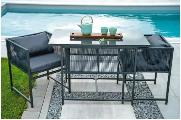 Balkon-Set Mondello 3-tlg. KENT LIVING Angebot bei Lagerhaus