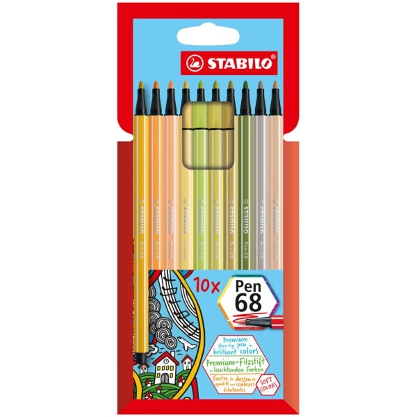 STABILO Fasermaler Pen 68 10er-Etui Angebot bei Maximarkt