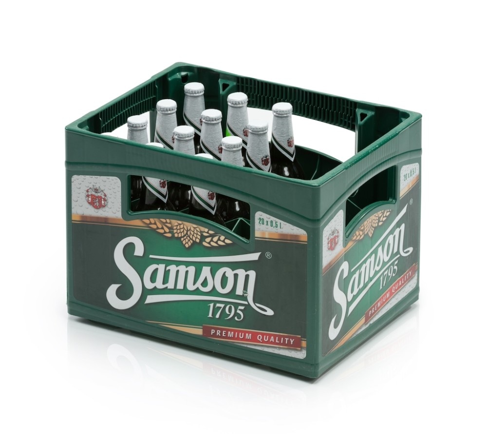 Samson Premium Lager 0,5 Liter, 1 Kiste = 20 Flaschen Angebot bei Billa
