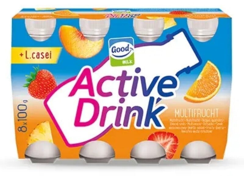 Good Milk Aktiv Drink 12x 100 g Angebot bei Lidl