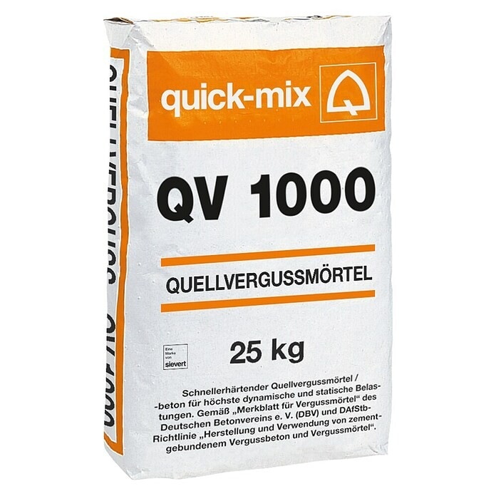 Quellvergussmörtel QV 1000 25 kg quick-mix Angebot bei Bauhaus