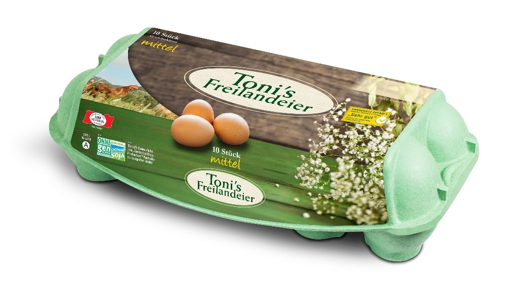 Freilandeier 12 Stück Packung Tonis Angebot bei Billa