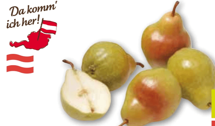 Birnen Williams 1 kg Angebot bei Adeg