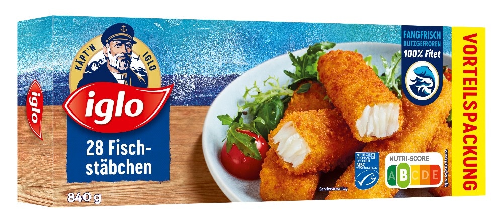 Iglo Fischstäbchen 840 g Angebot bei Lidl