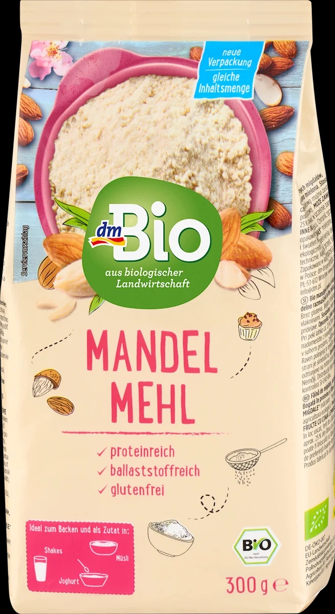 Mandelmehl 300 g dmBio Angebot bei Dm