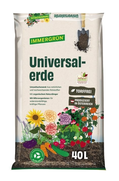 Universalerde Torffrei 40 l IMMERGRÜN Angebot bei Lagerhaus