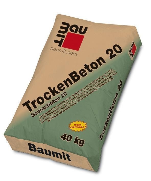 Trockenbeton 20 40 kg Baumit Angebot bei Bauhaus