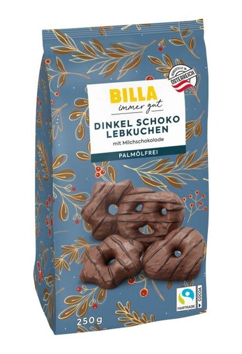 BILLA immer gut Dinkel-Schoko-Lebkuchen 250 g Angebot bei Billa Plus