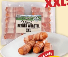 Greisinger Mini-Berner-Würstel XXL 750 g Angebot bei Penny