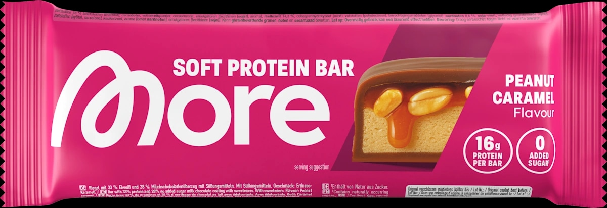 Proteinriegel Peanut Caramel 50 g More Angebot bei Dm