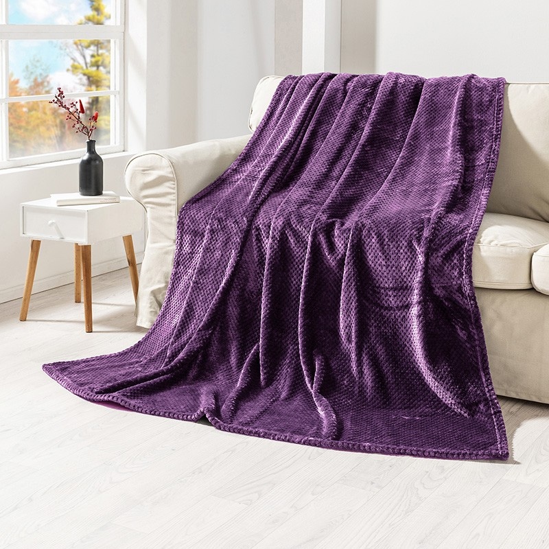 XXL-Decke „Cashmere Dots“ bella casa Angebot bei Norma