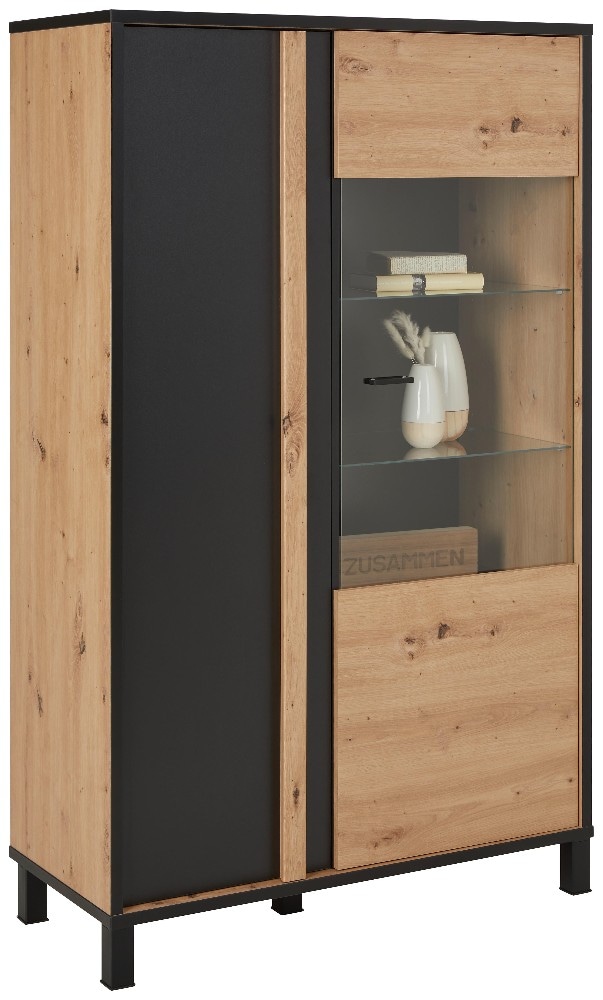 Vitrine Hayato ca. 95,4x158,8x42 cm Angebot bei Mömax