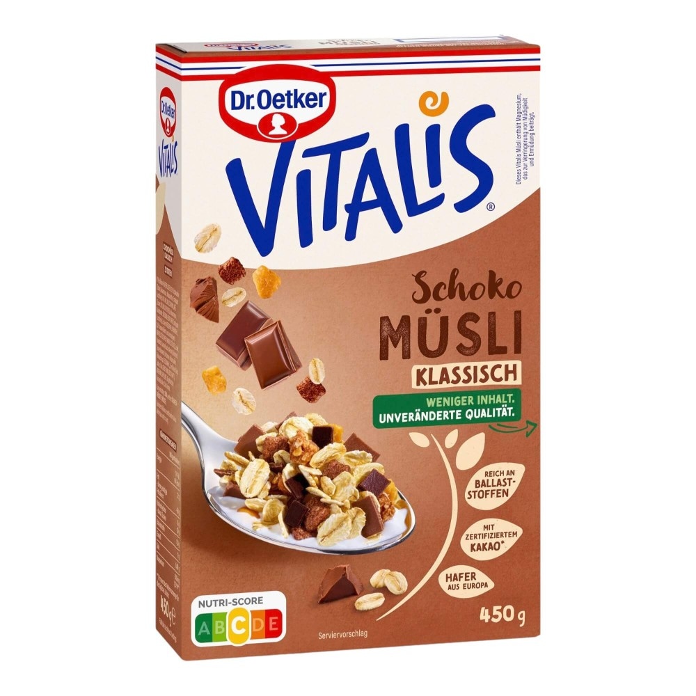 Dr. Oetker Vitalis Müsli 450 g/600 g Angebot bei Penny