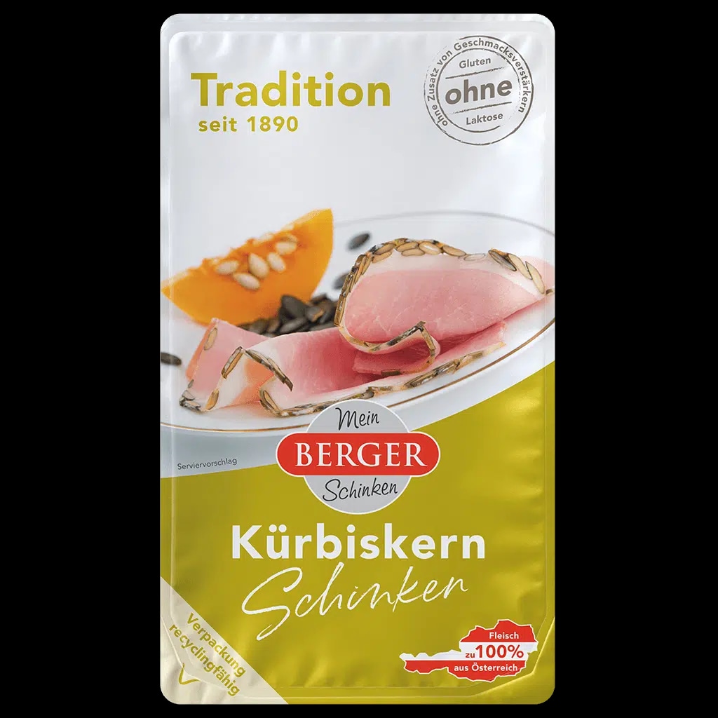 Backofenschinken oder Kürbiskernschinken 100 g BERGER Angebot bei Spar