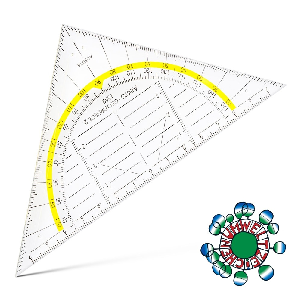 Geodreieck 16 cm Spar office Angebot bei Maximarkt