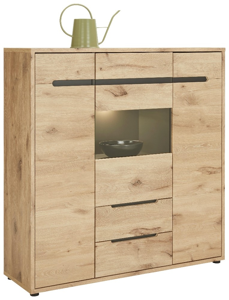 Highboard Bellano ca. 125x128x33 cm Angebot bei Mömax