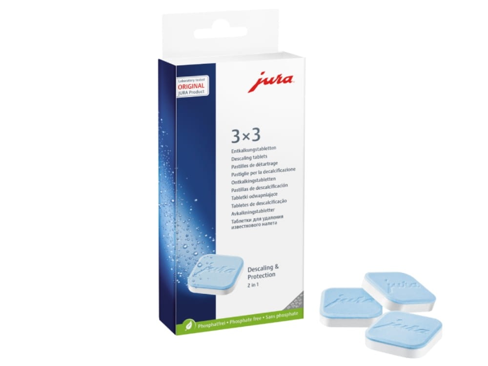 Jura 2-Phasen-Entkalkungstabletten 3 x 3 Stk. Angebot bei Expert