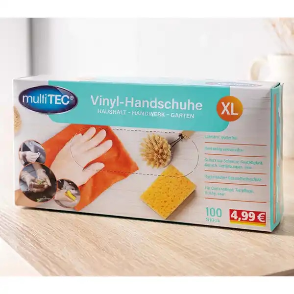Vinyl-Handschuhe 100er-Pack Angebot bei Norma