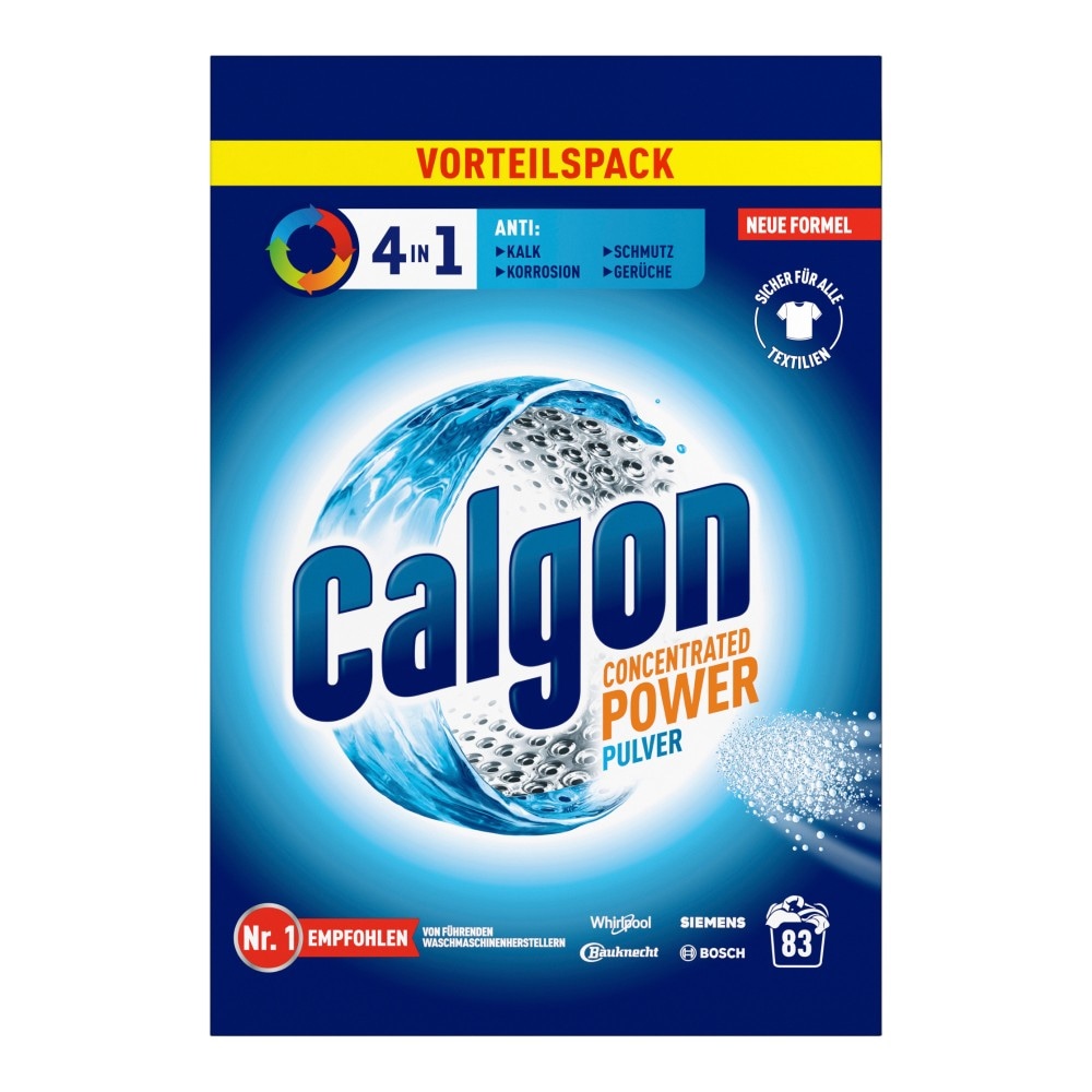 Calgon 4in1 Pulver 83 WG, Gel 75 WG, Tabs 77 Stk. oder Hygiene Tabs 61 Stk. Angebot bei Eurospar