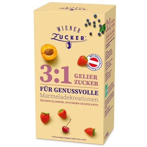 Wiener Gelierzucker 3:1 500 g Wiener Zucker Angebot bei Spar