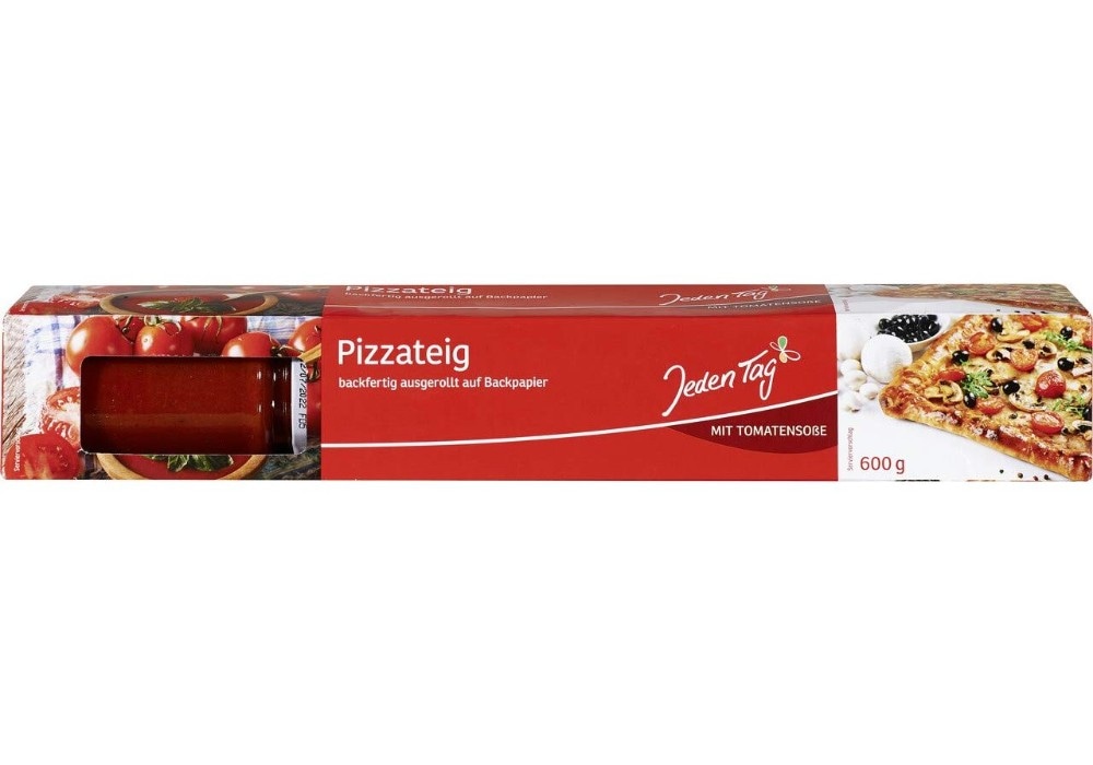 Jeden Tag Pizzateig mit Tomatensauce 600 g Angebot bei MPREIS
