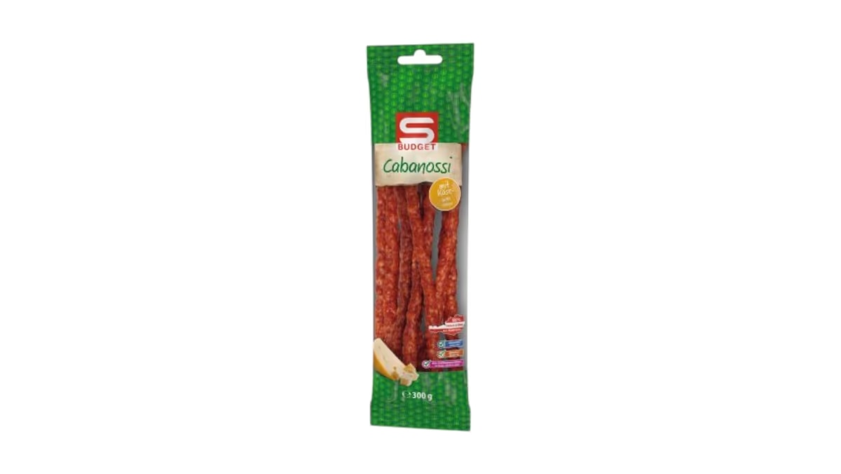 S-Budget Cabanossi Klassik oder mit Käse aus Österreich 300 g Angebot bei Interspar
