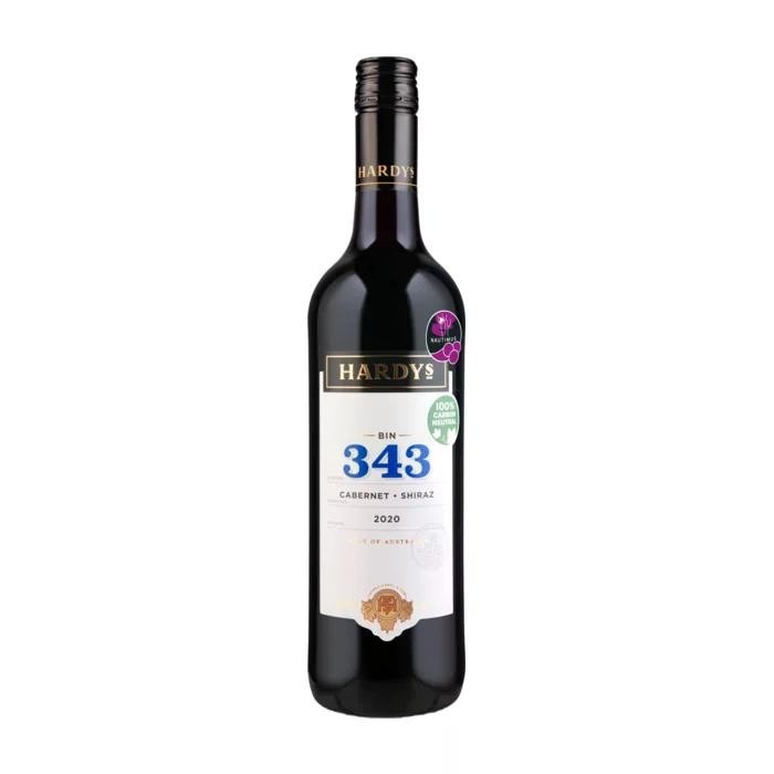 Hardys BIN 343 Cabernet Shiraz 0,75 Liter Angebot bei Spar
