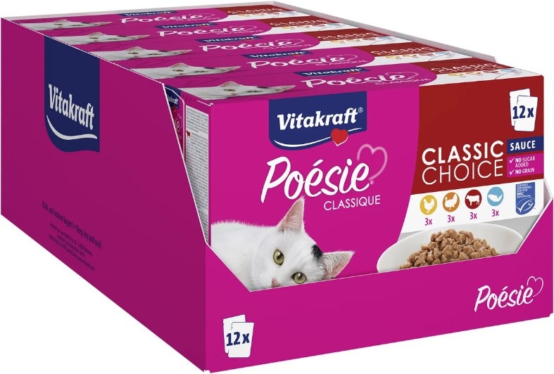 Vitakraft Poesie Katzennahrung 12 x 85-g-Packung Angebot bei Interspar