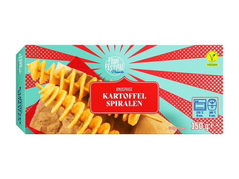 FOOD FESTIVAL Kartoffelspiralen 150 g Angebot bei Lidl