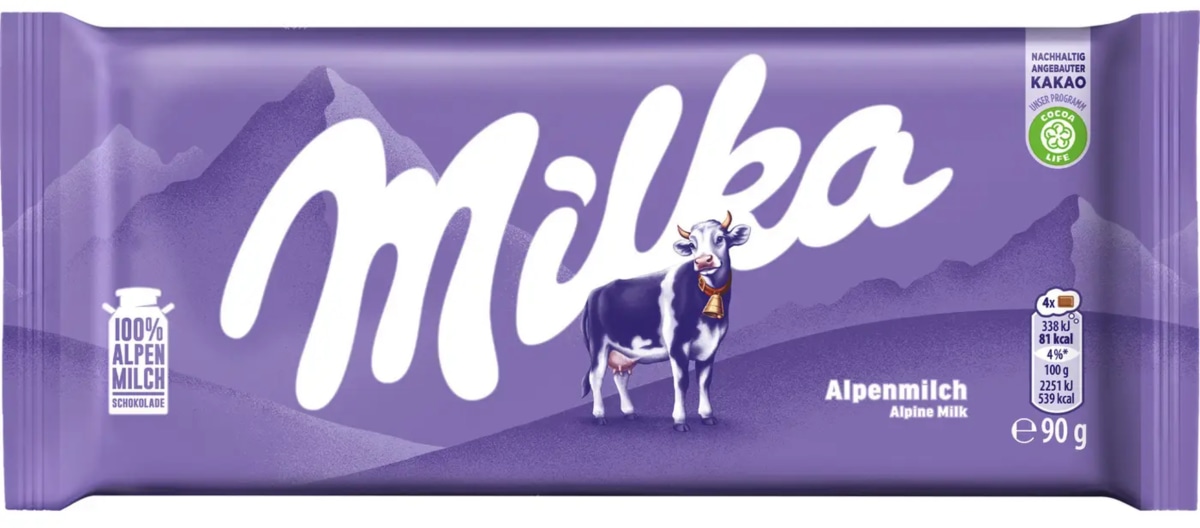 Milka Schokolade 90/100 g Angebot bei Lidl